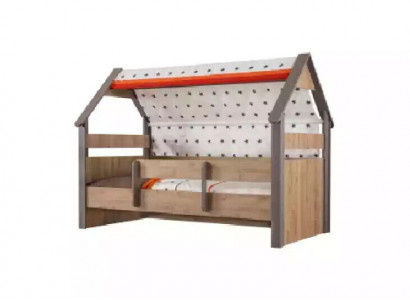Children's bed bed bed frame children's room wood brown beds children's furniture
